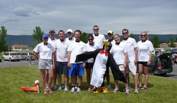 Wasatch Back 2011 Team Beware The Penguins T-Shirt Photo